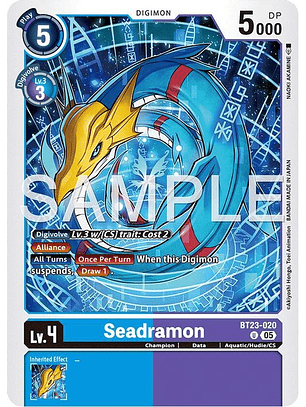 BT23-020 U Seadramon