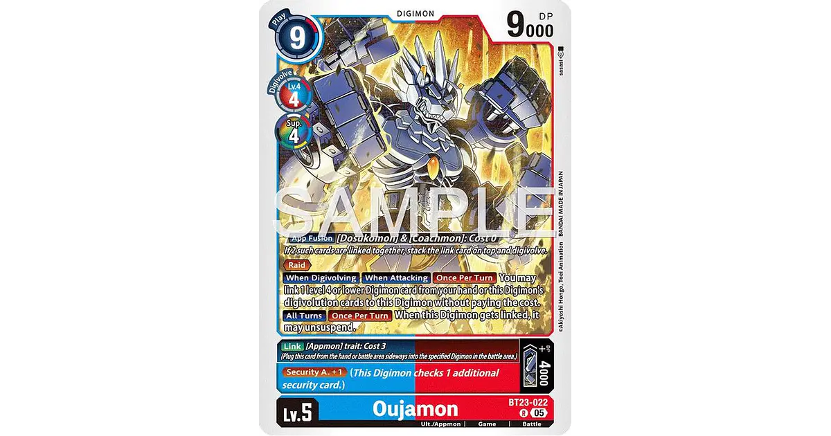 BT23-022 R Oujamon