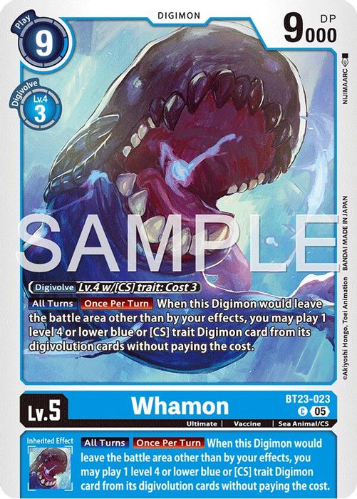 BT23-023 C Whamon