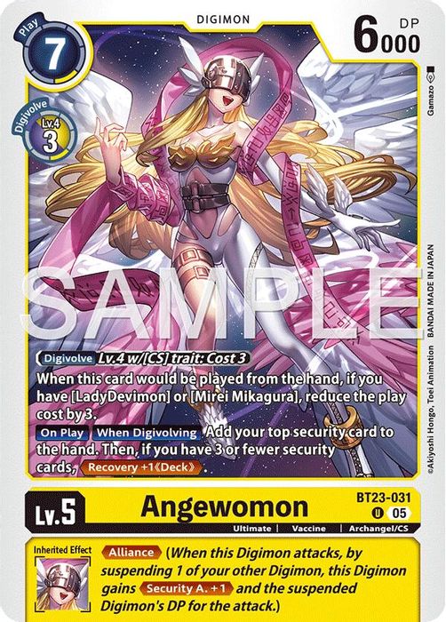 BT23-031 U Angewomon