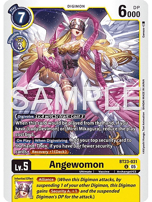 BT23-031 U Angewomon