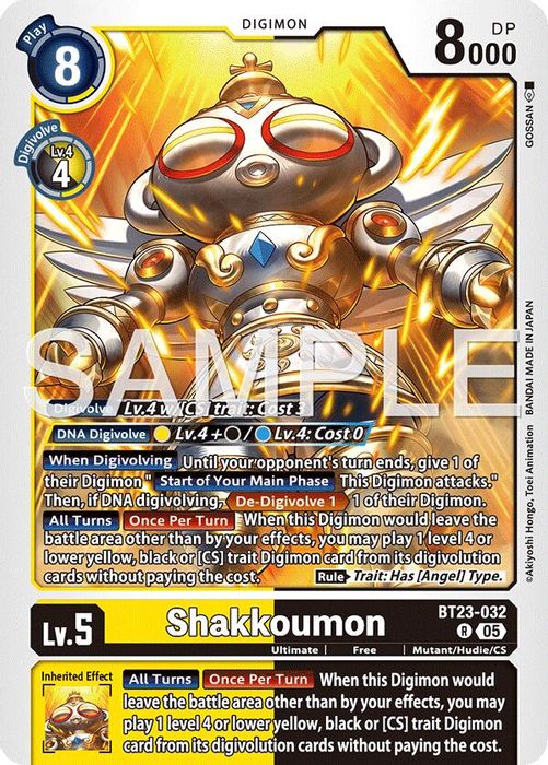 BT23-032 R Shakkoumon