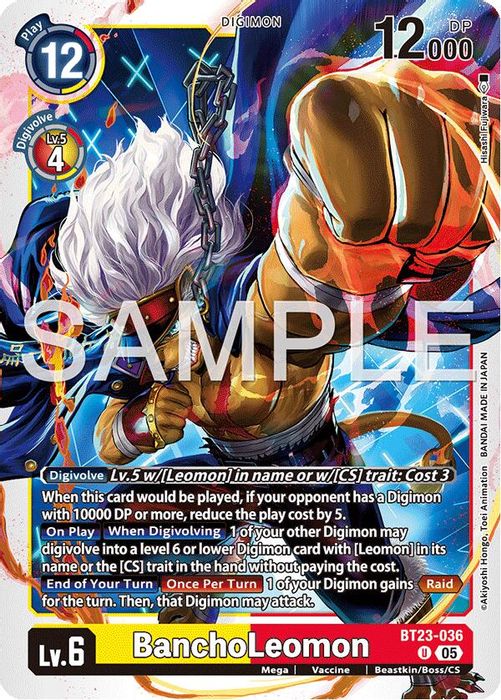 BT23-036 U BanchoLeomon