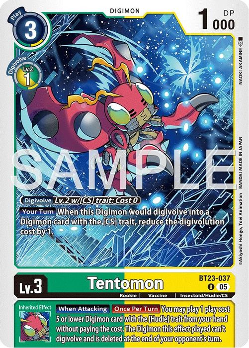 BT23-037 U Tentomon