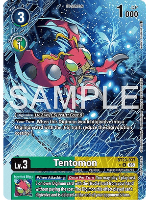 BT23-037 (Alternate Art) Tentomon