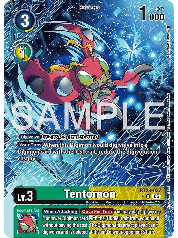 BT23-037 (Alternate Art) Tentomon 1