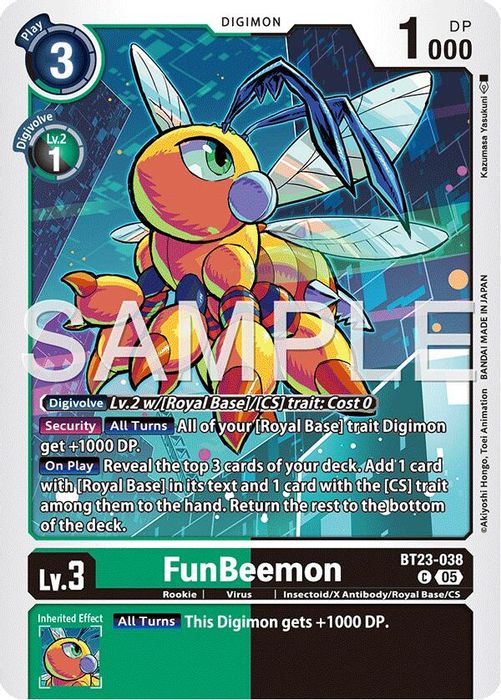 BT23-038 C FunBeemon