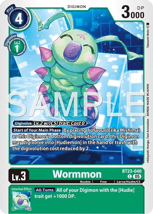 BT23-040 C Wormmon