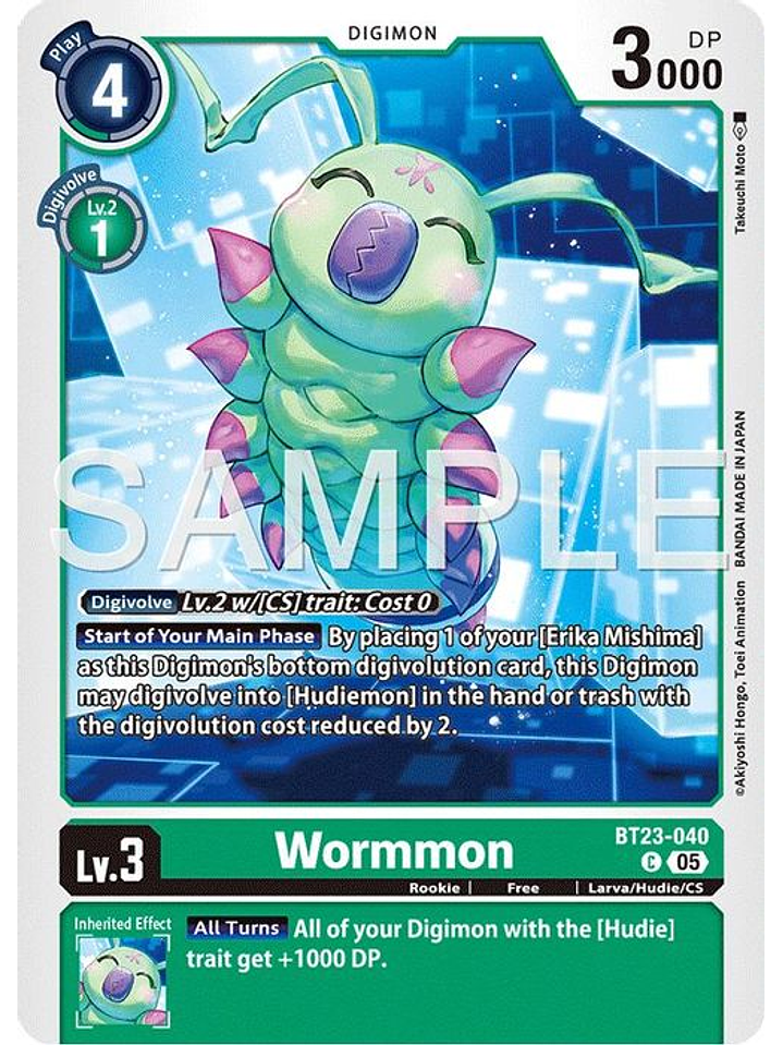 BT23-040 C Wormmon 1