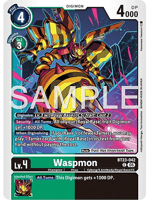 BT23-042 C Waspmon