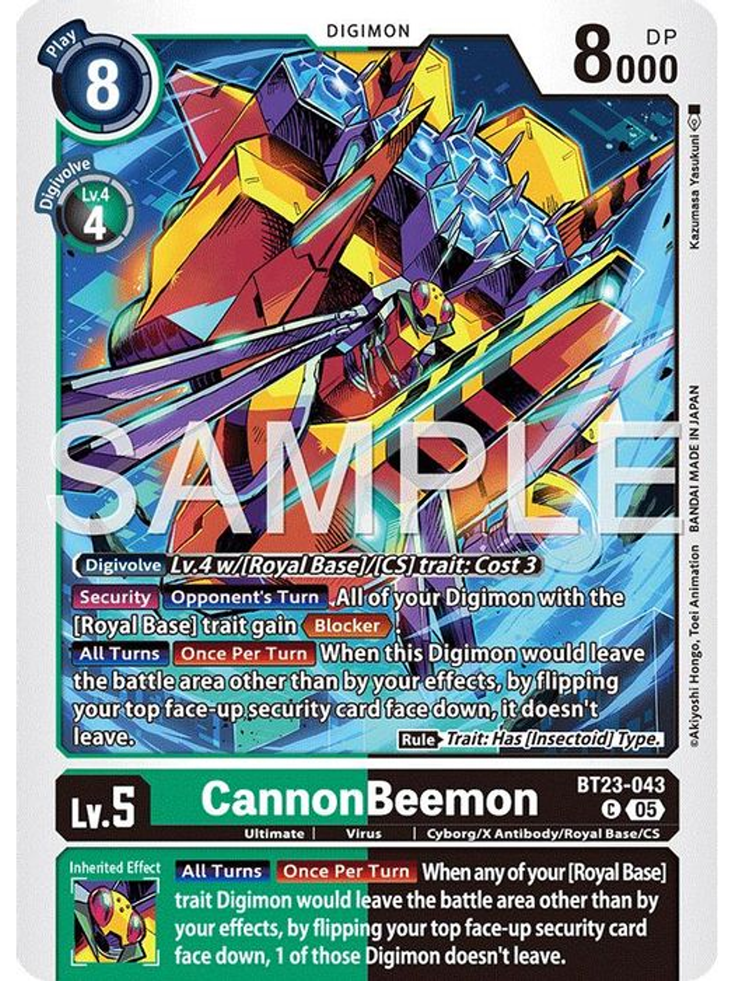 BT23-043 C CannonBeemon 1