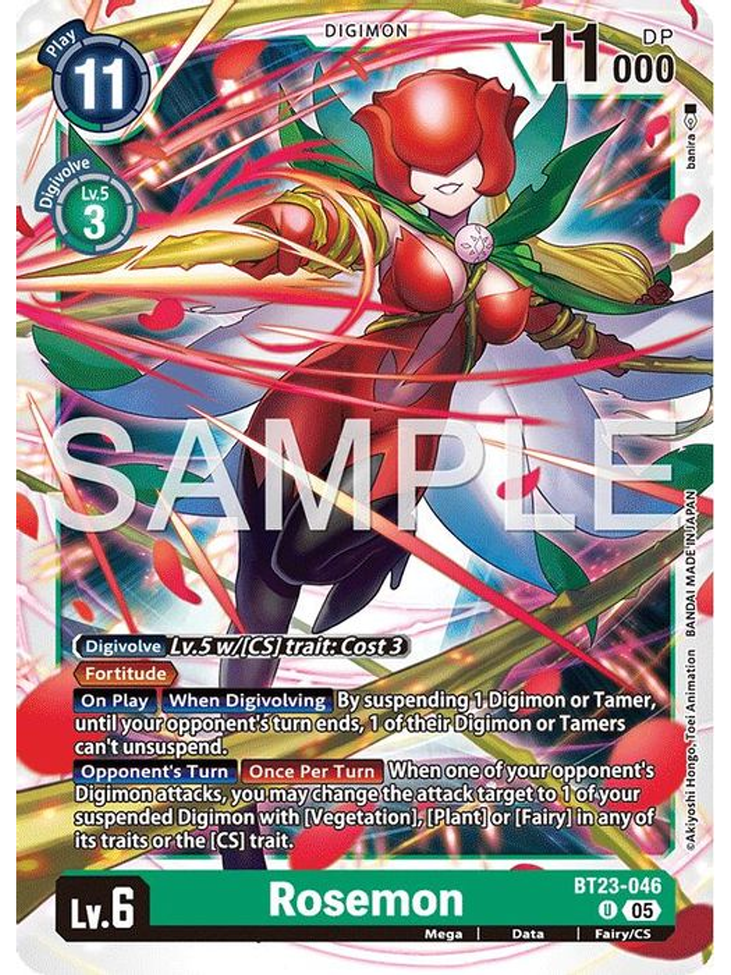 BT23-046 U Rosemon 1