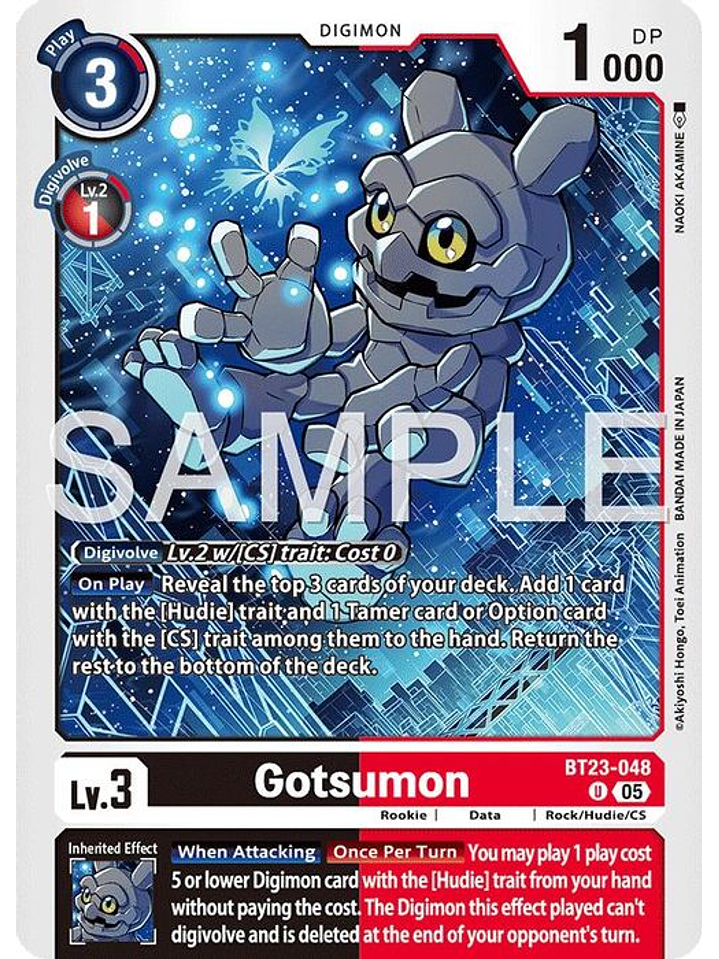 BT23-048 U Gotsumon 1