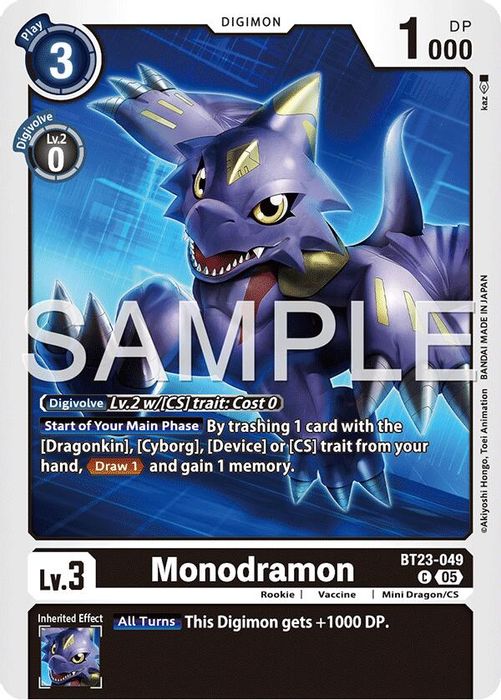 BT23-049 C Monodramon