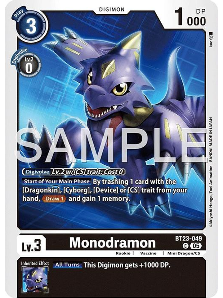BT23-049 C Monodramon 1