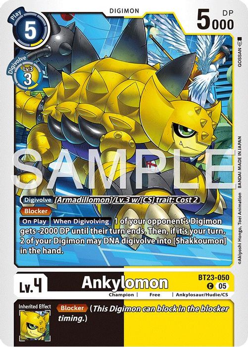 BT23-050 C Ankylomon