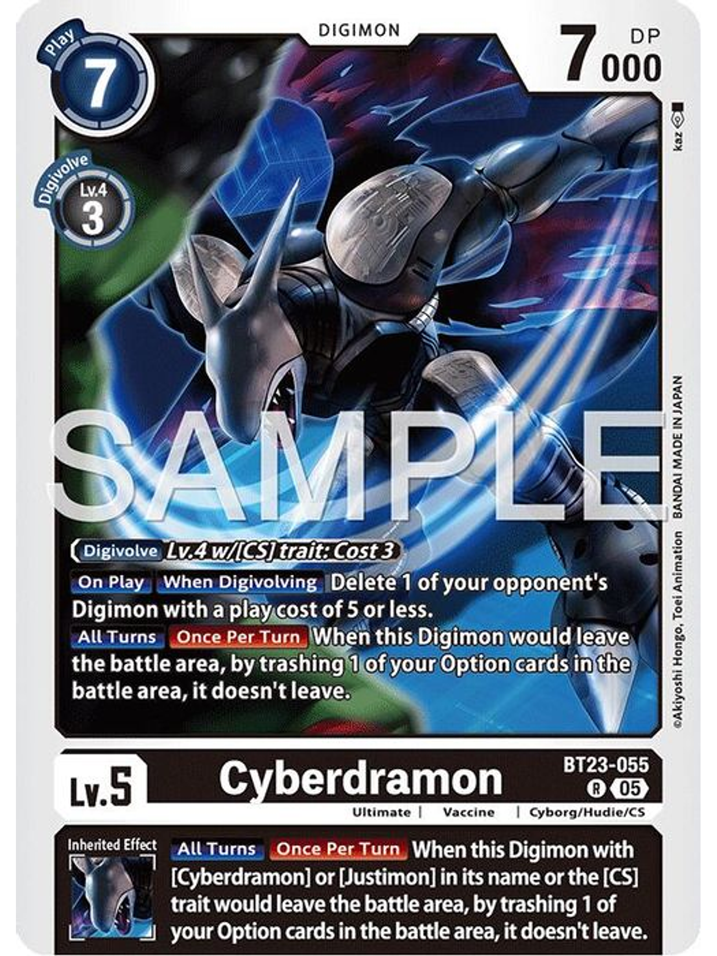 BT23-055 R Cyberdramon 1