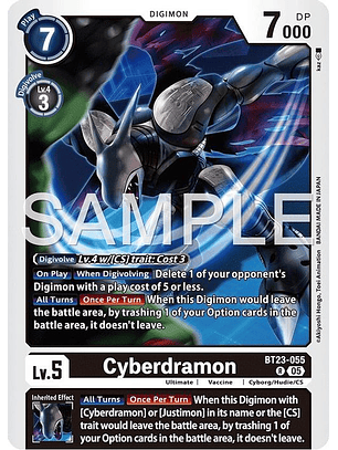 BT23-055 R Cyberdramon
