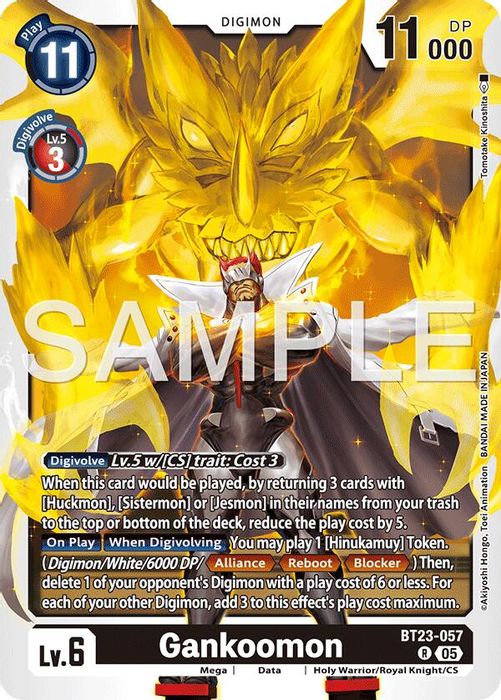 BT23-057 R Gankoomon
