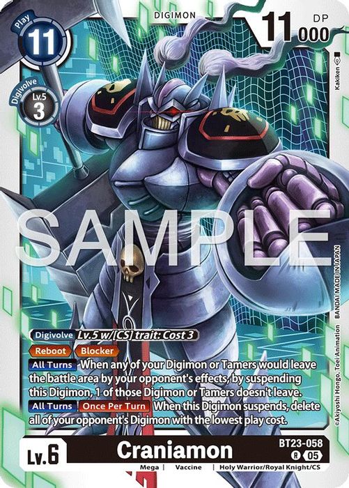 BT23-058 R Craniamon