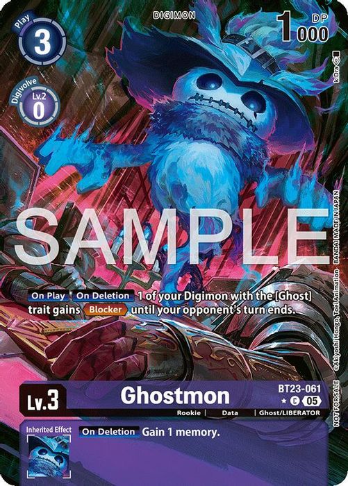 BT23-061 (Alternate Art) Ghostmon