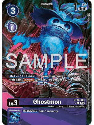 BT23-061 (Alternate Art) Ghostmon