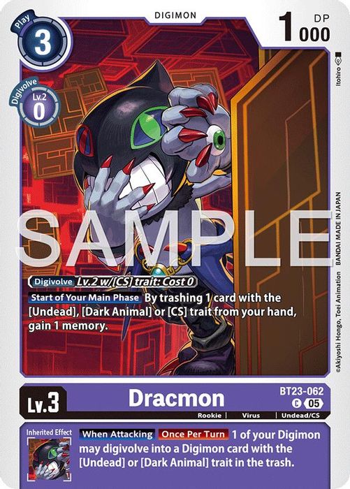 BT23-062 C Dracmon