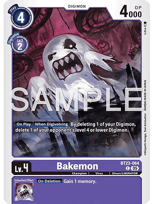 BT23-064 C Bakemon