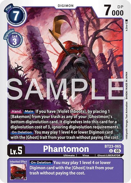 BT23-065 U Phantomon