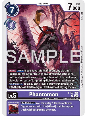 BT23-065 U Phantomon