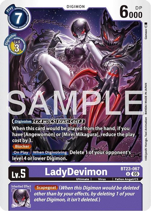 BT23-067 U LadyDevimon