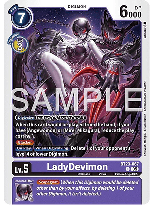 BT23-067 U LadyDevimon
