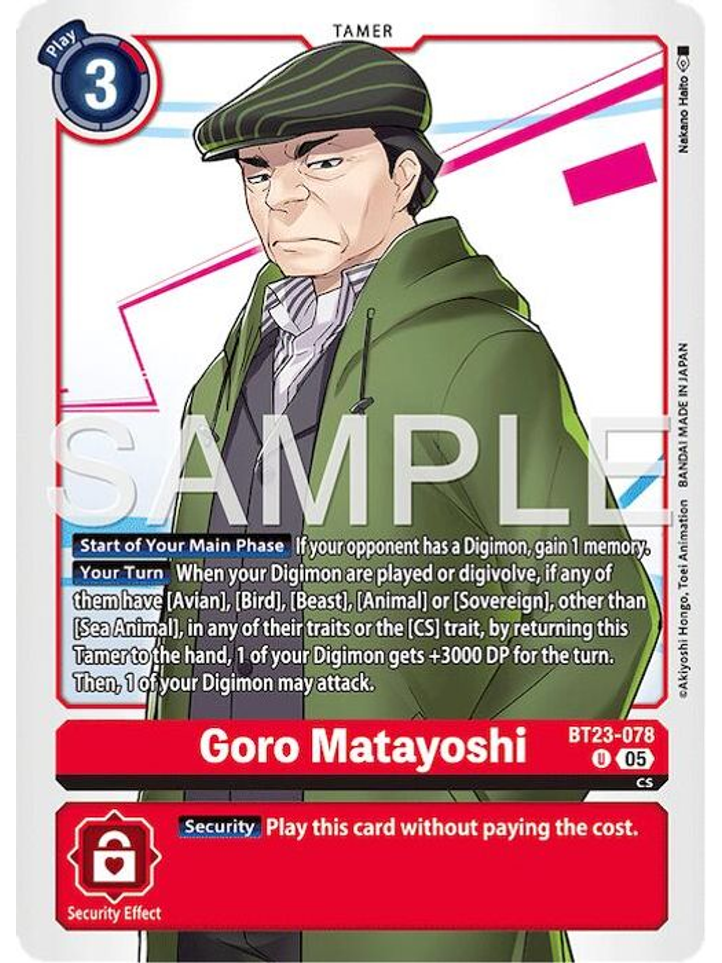 BT23-078 U Goro Matayoshi 1