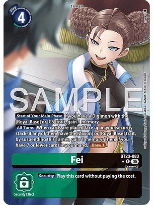 BT23-083 (Alternate Art) Fei