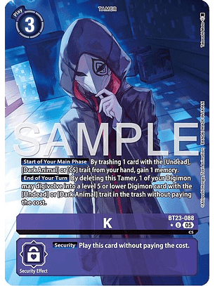 BT23-088 (Alternate Art) K