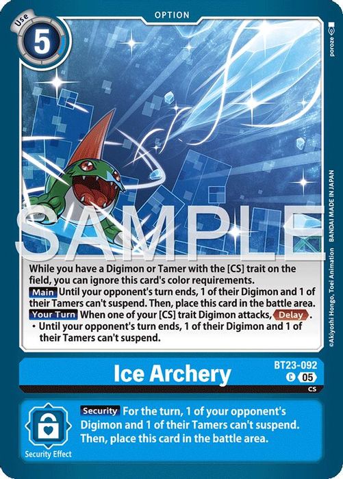 BT23-092 C Ice Archery
