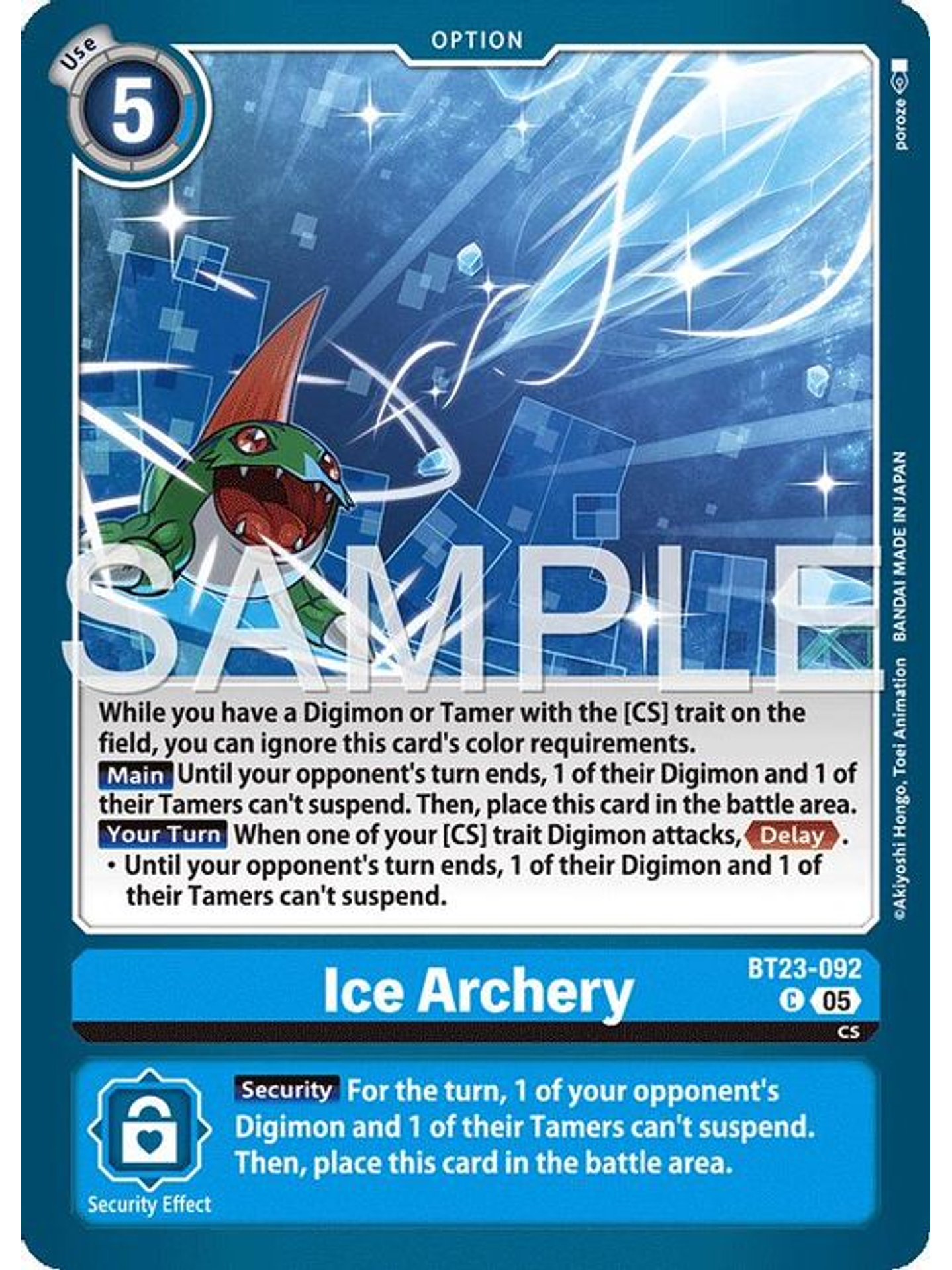 BT23-092 C Ice Archery 1