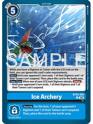 BT23-092 C Ice Archery