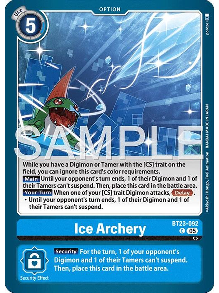 BT23-092 C Ice Archery 1