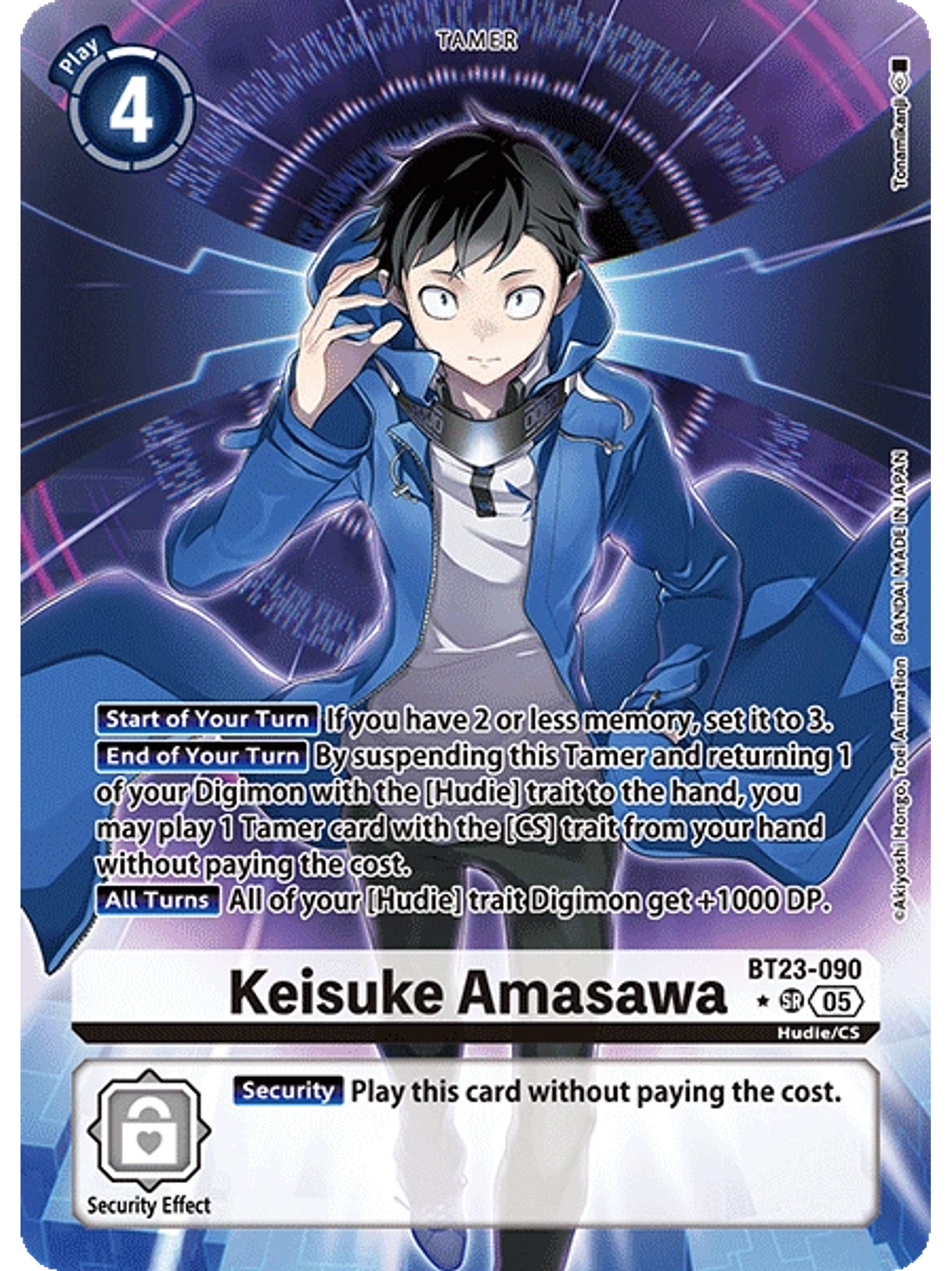 BT23-090 (Alternate Art) Keisuke Amasawa 1