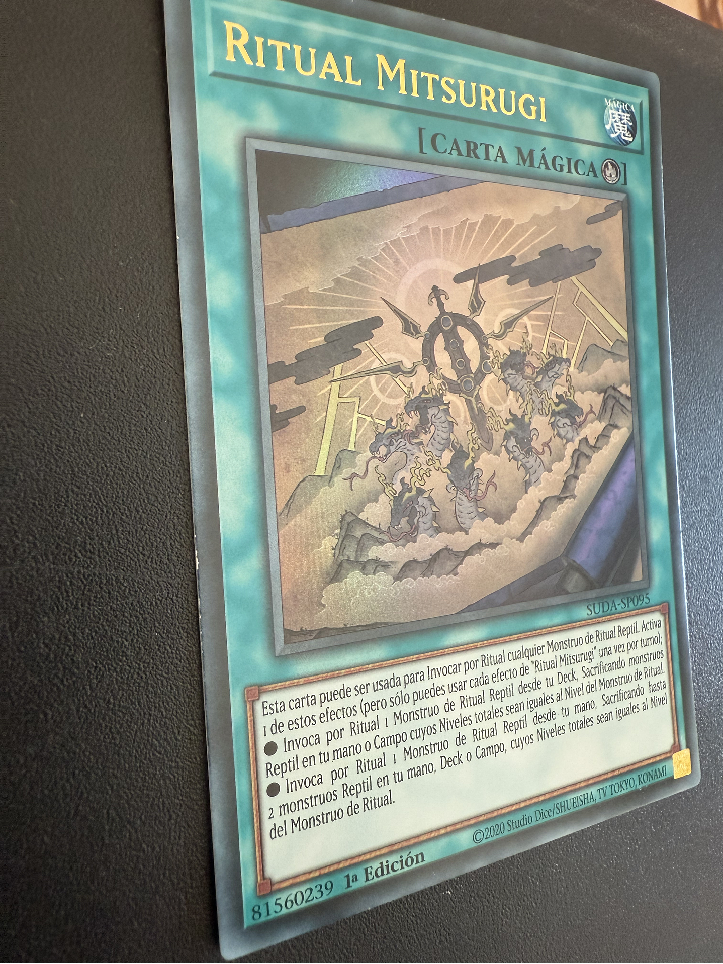 Mitsurugi Ritual - SUDA-EN095 - Ultra Rare 1st Edition (Con detalles) 3