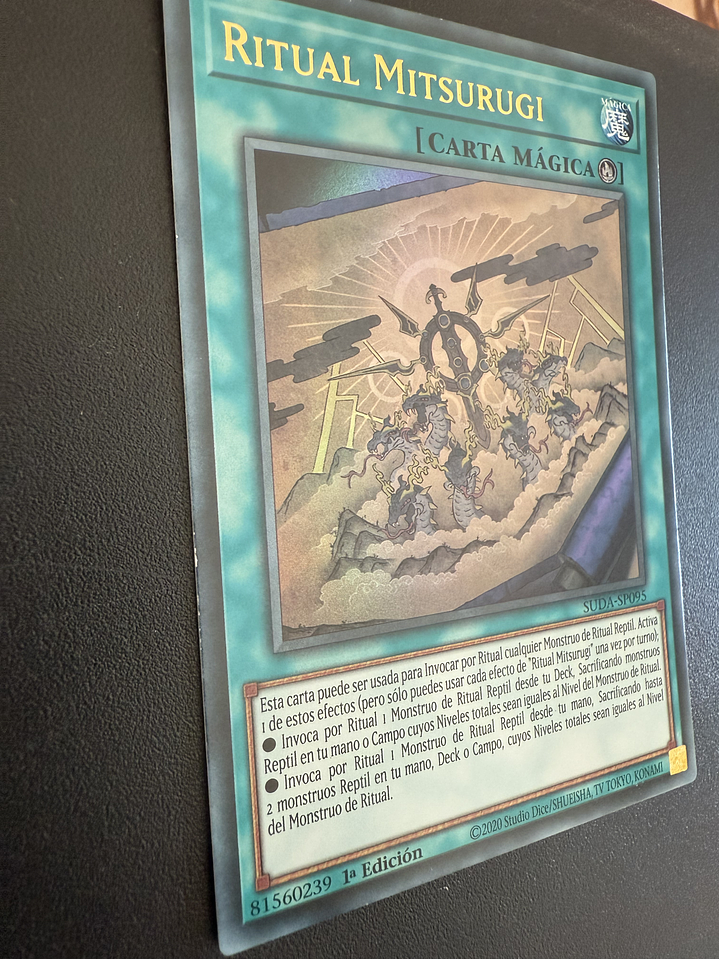 Mitsurugi Ritual - SUDA-EN095 - Ultra Rare 1st Edition (Con detalles) 3