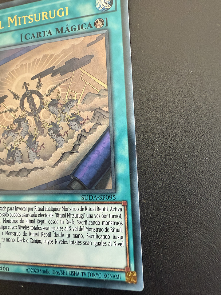 Mitsurugi Ritual - SUDA-EN095 - Ultra Rare 1st Edition (Con detalles) 4