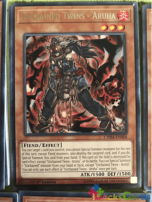 Unchained Twins - Aruha - CHIM-EN008 - Rare 1st Edition