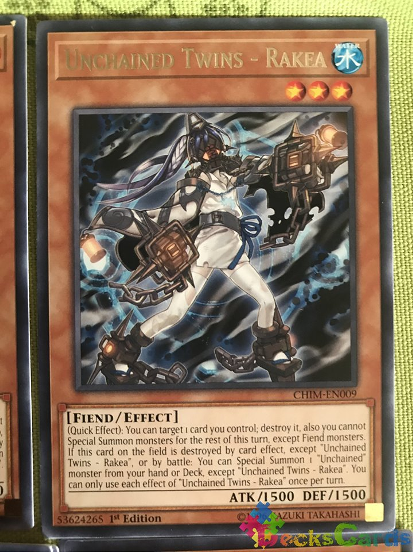 Unchained Twins - Rakea - CHIM-EN009 - Rare 1st Edition 1