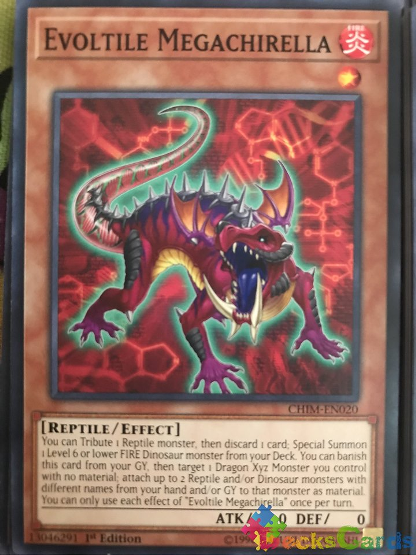 Evoltile Megachirella - CHIM-EN020 - Common 1st Edition 2