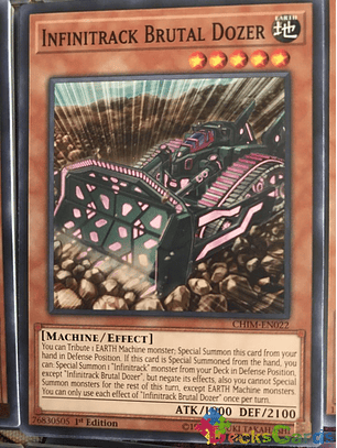 Infinitrack Brutal Dozer - CHIM-EN022 - Common 1st Edition