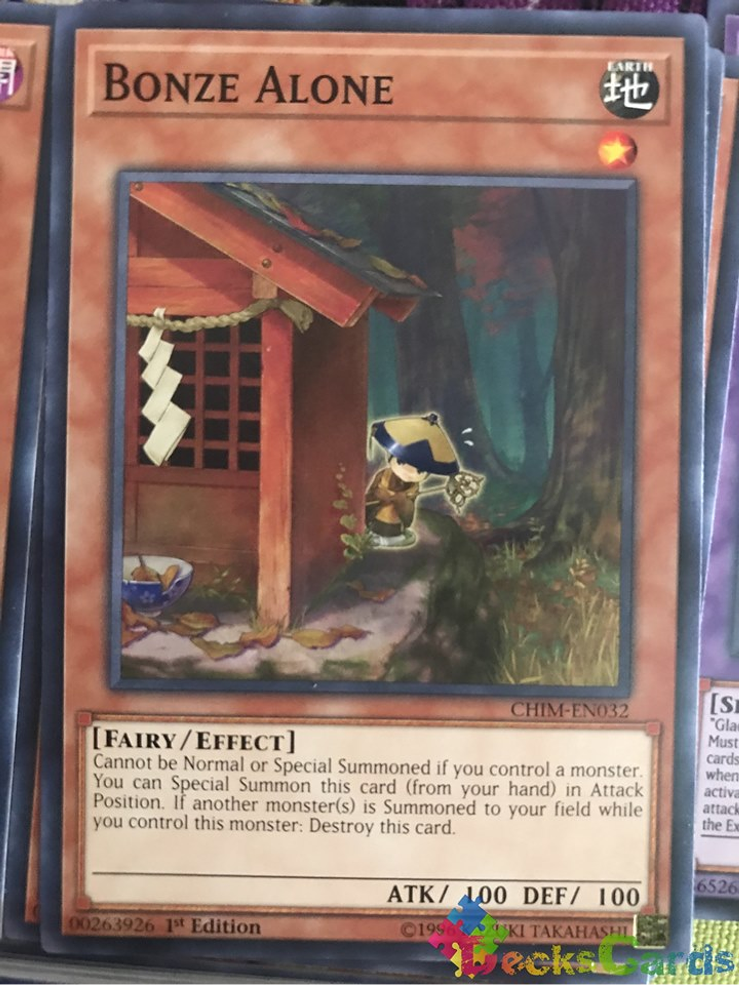 Bonze Alone - CHIM-EN032 - Common 1st Edition 2