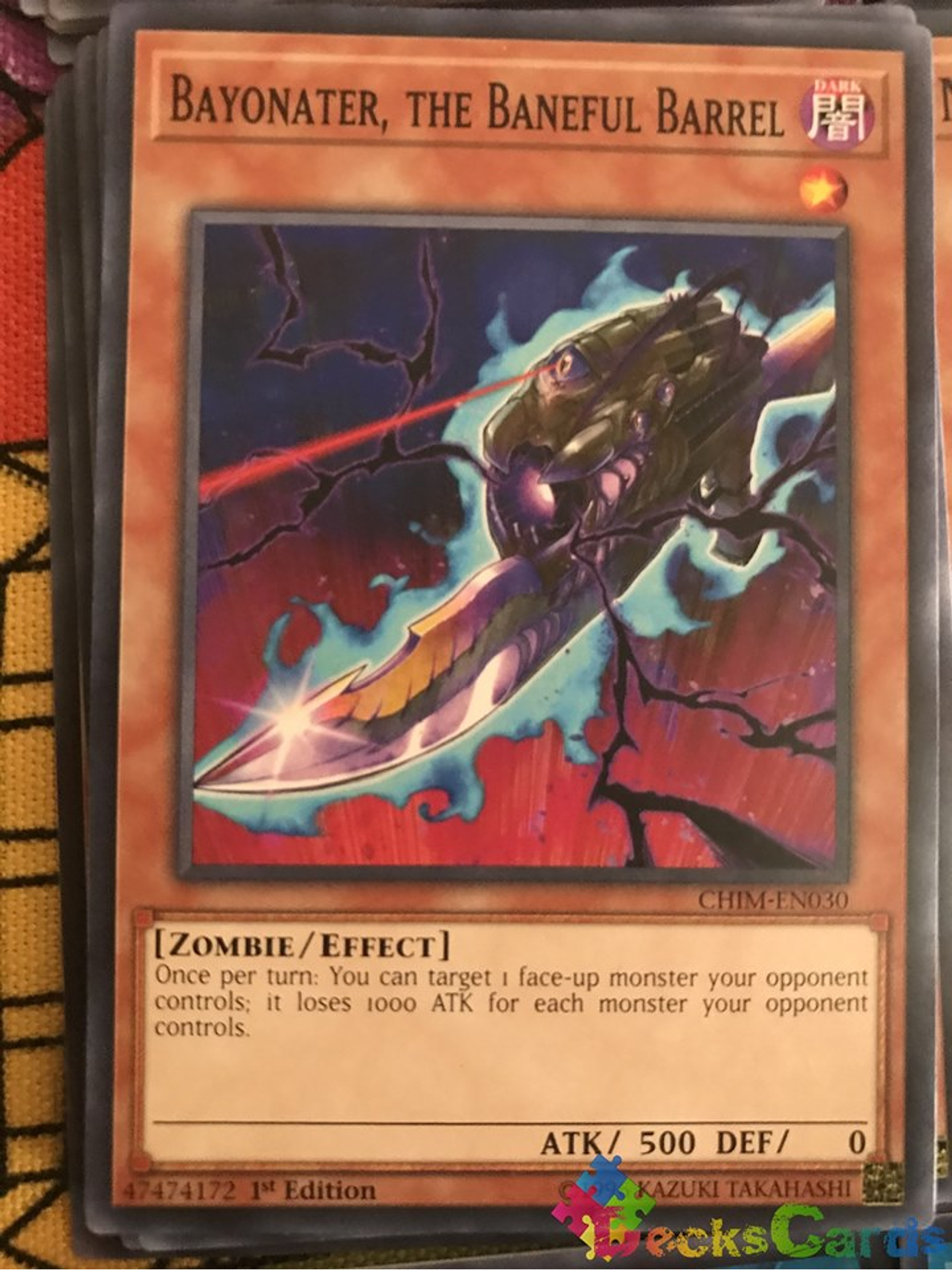 Bayonater, the Baneful Barrel - CHIM-EN030 - Common 1st Edition 2