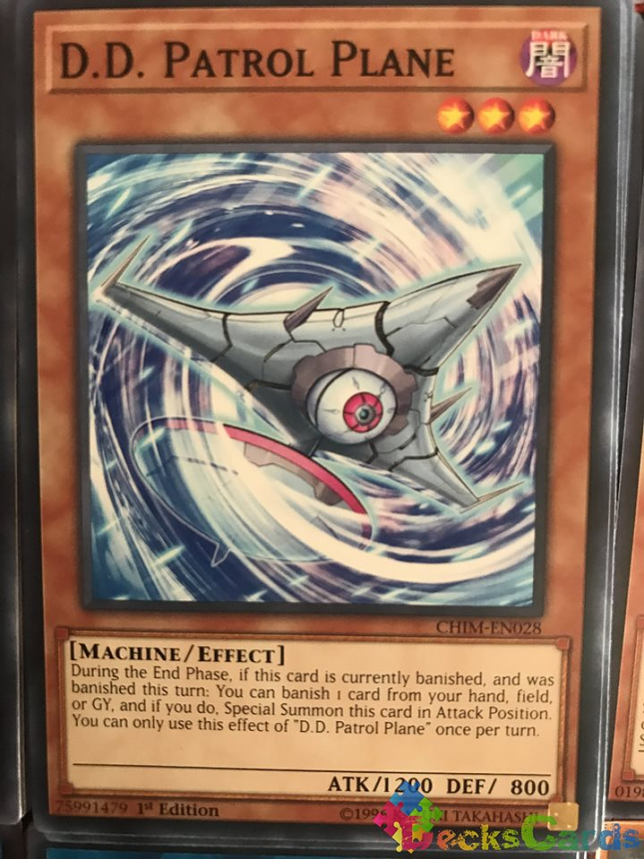 D.D. Patrol Plane - CHIM-EN028 - Common 1st Edition 2